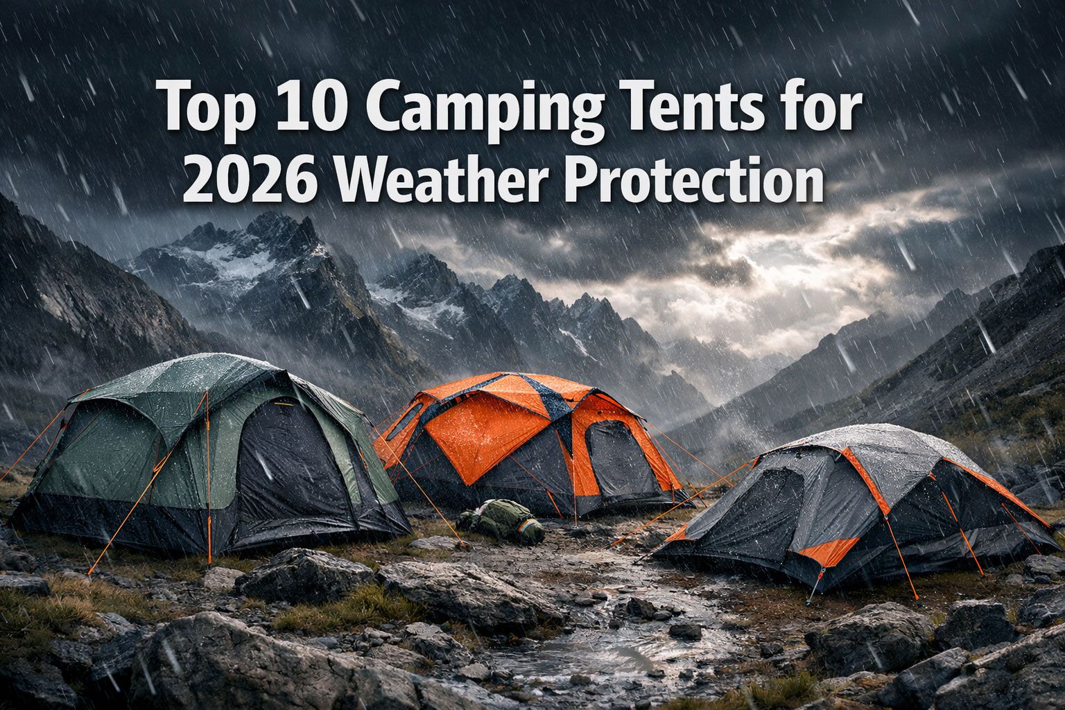 Top 10 Camping Tents for 2026 Weather Protection