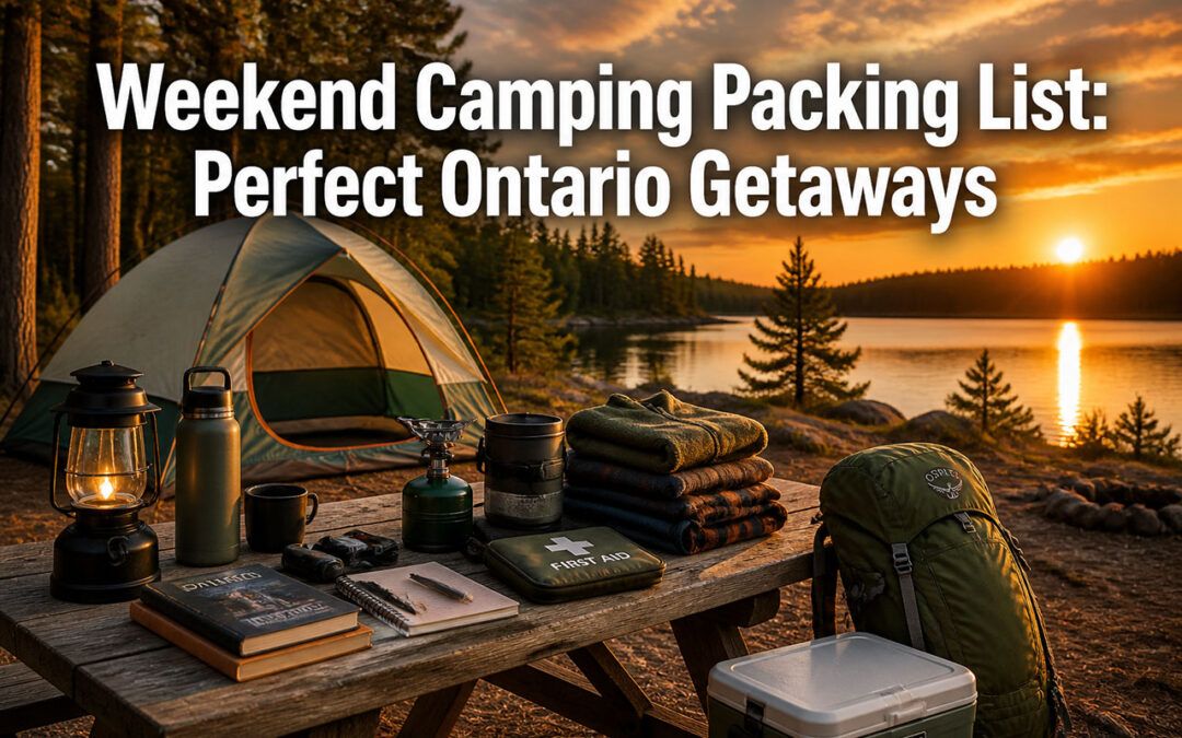 Weekend Camping Packing List: Perfect Ontario Getaways