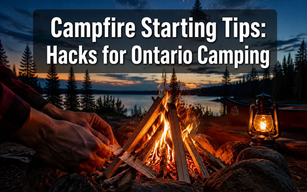 Campfire Starting Tips: Essential Hacks for Ontario Camping